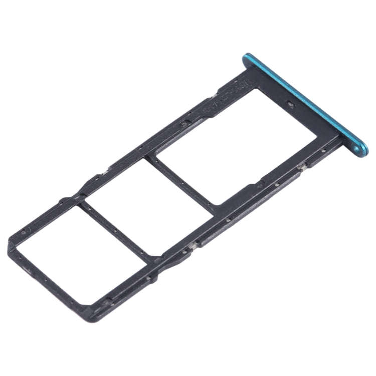 For Honor 20 SE SIM + SIM + Micro SD Card Tray (Green)