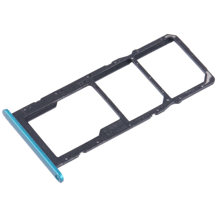 For Honor 10X Lite SIM + SIM + Micro SD Card Tray (Green)