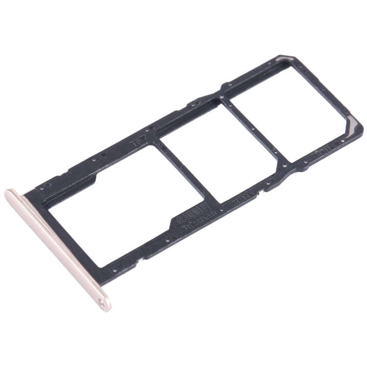 For Honor 10X Lite SIM + SIM + Micro SD Card Tray (Gold)
