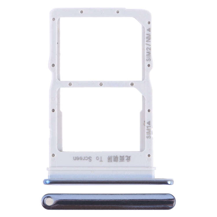 For Honor X10 Pro SIM + SIM / NM Card Tray (Silver)