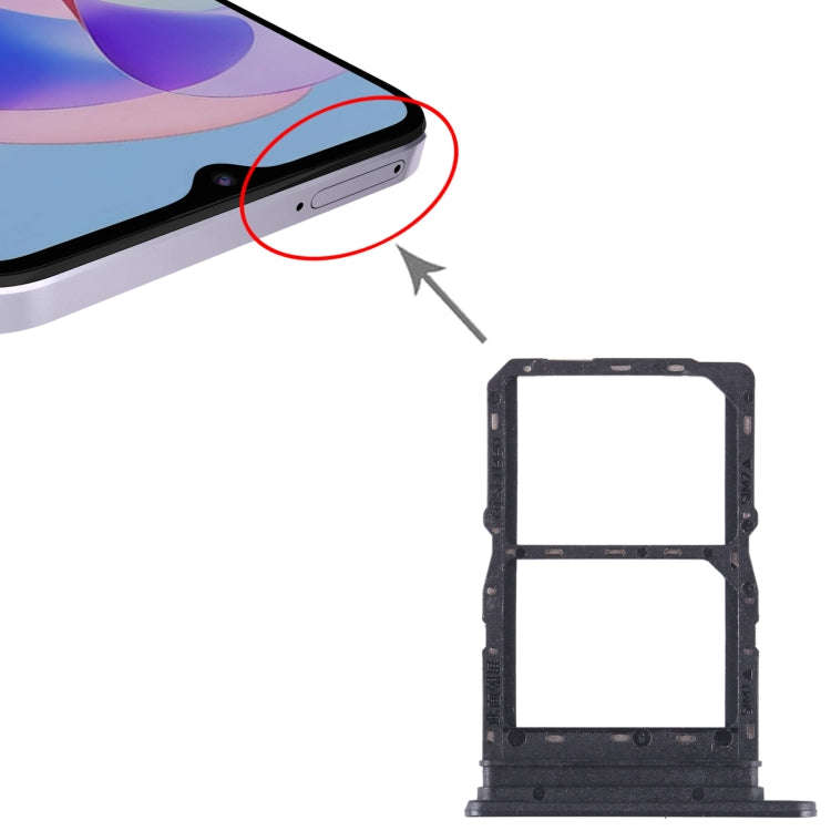 For Honor Play 40 SIM + SIM Card Tray (Black)