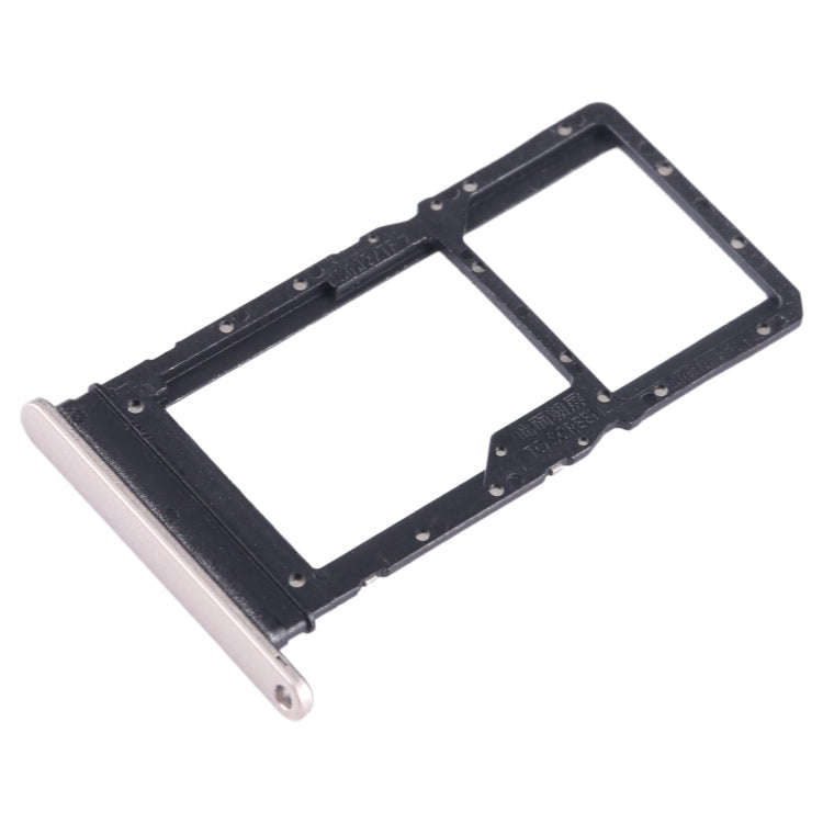 For Honor X7a SIM + SIM / Micro SD Card Tray (Gold)