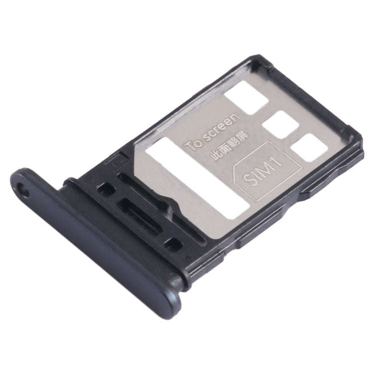 For Honor 80 Pro Flat SIM + SIM Card Tray (Black)