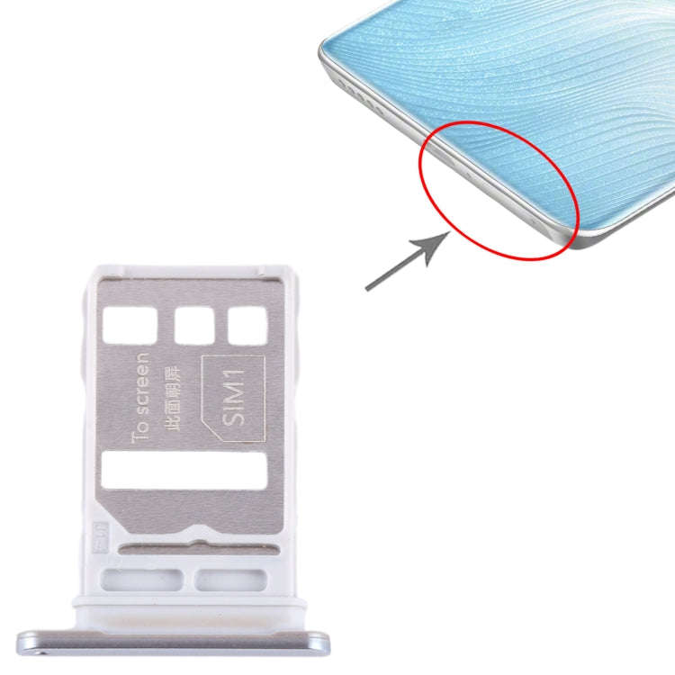 For Honor 80 GT SIM + SIM Card Tray (Silver)