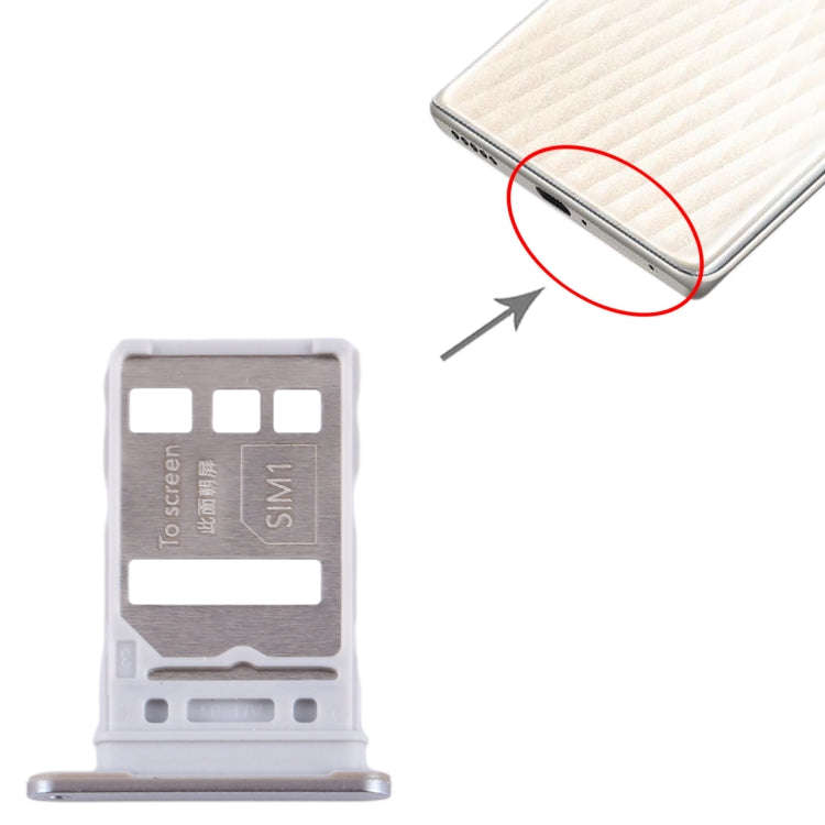 For Honor 80 Pro SIM + SIM Card Tray (Gold)