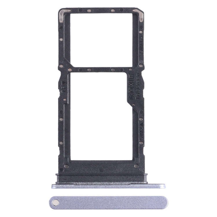 For Honor Play6C SIM + SIM / Micro SD Card Tray (Purple)