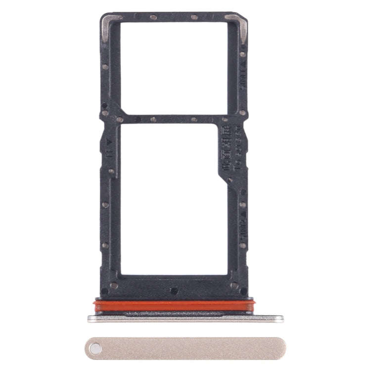 For Honor X6 SIM + SIM / Micro SD Card Tray (Gold)