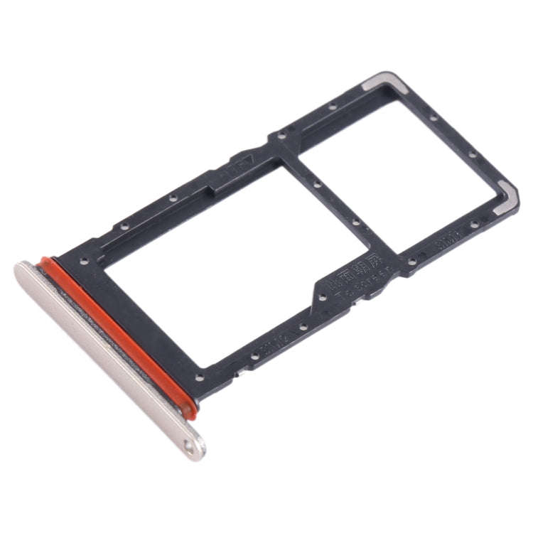 For Honor X6 SIM + SIM / Micro SD Card Tray (Gold)
