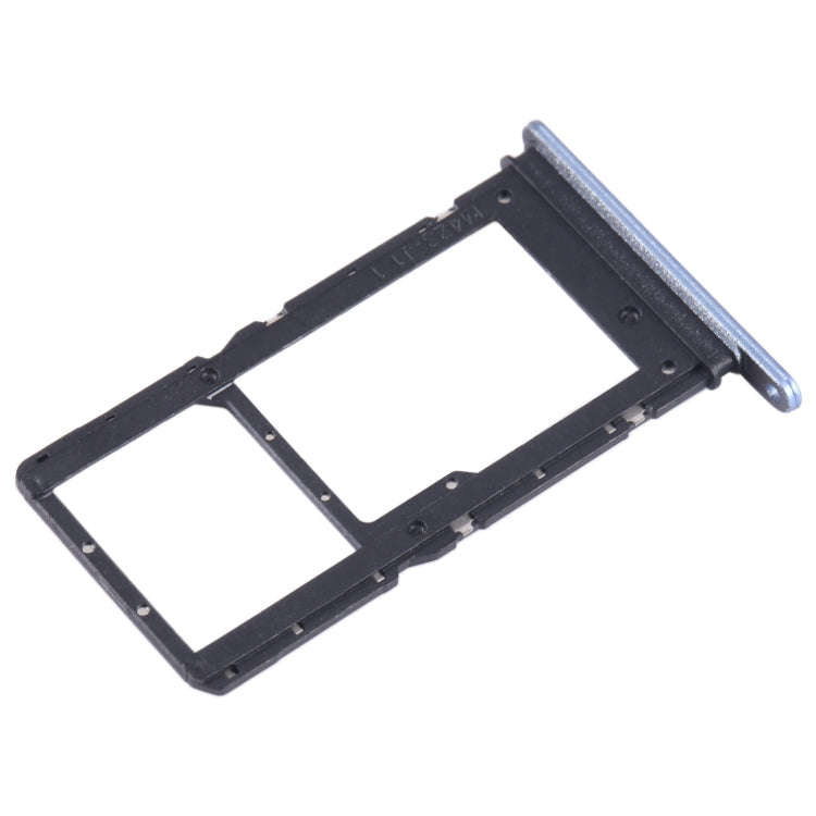 For Honor X8 5G SIM + SIM / Micro SD Card Tray (Blue)