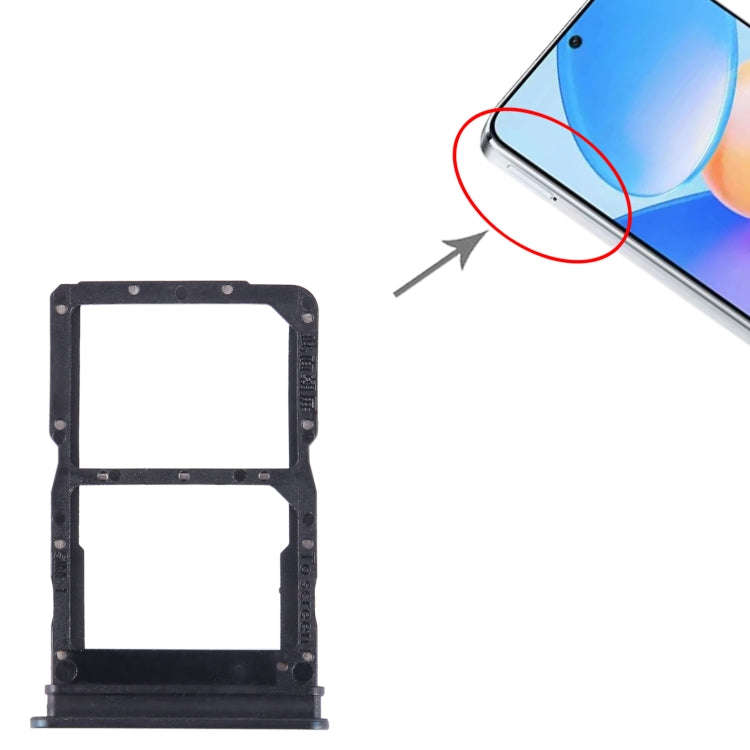 For Honor X40i SIM + SIM Card Tray (Green)