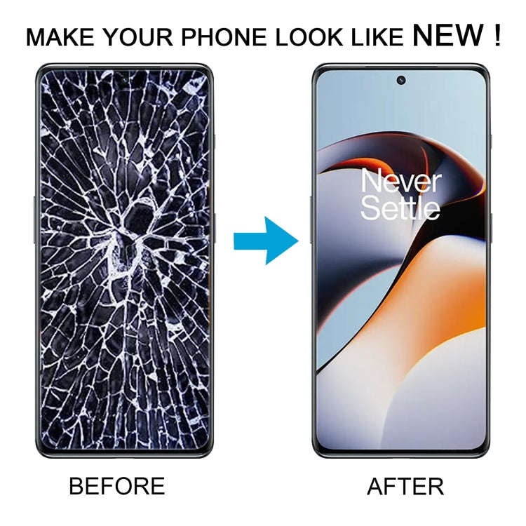 For OnePlus Ace 2  PHK110 LCD Screen Digitizer Full Assembly with Frame (Black)