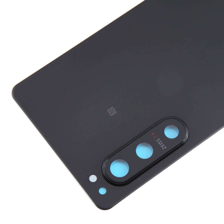 For Sony Xperia 5 IV Original Battery Back Cover with Camera Lens Cover(Black)