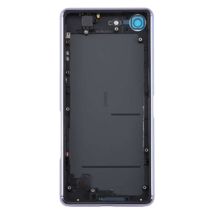For Sony Xperia Ace Original Battery Back Cover with Camera Lens Cover(Purple)