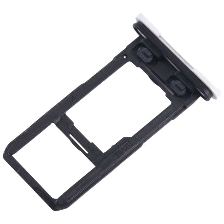 For Sony Xperia 10 II Original SIM + Micro SD Card Tray (White)