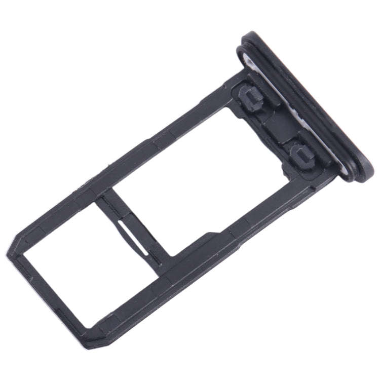 For Sony Xperia 10 II Original SIM + SIM / Micro SD Card Tray (Black)