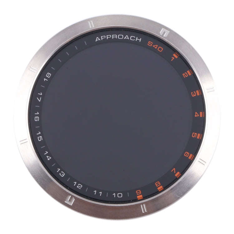 For Garmin Approach S40 Original LCD Screen with Digitizer Full Assembly (Silver)