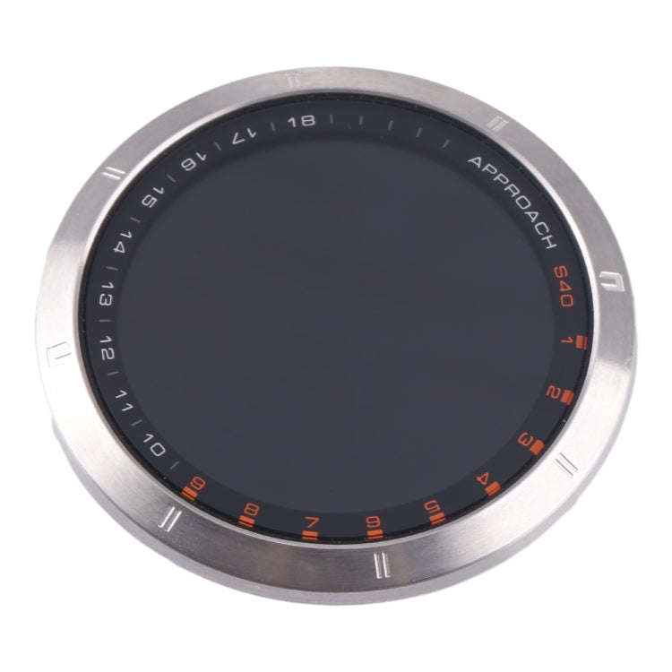 For Garmin Approach S40 Original LCD Screen with Digitizer Full Assembly (Silver)