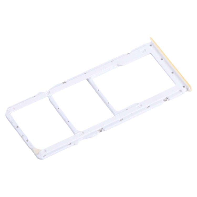 For Xiaomi Poco M4 Pro SIM Card Tray + SIM Card Tray + Micro SD Card Tray (Yellow)