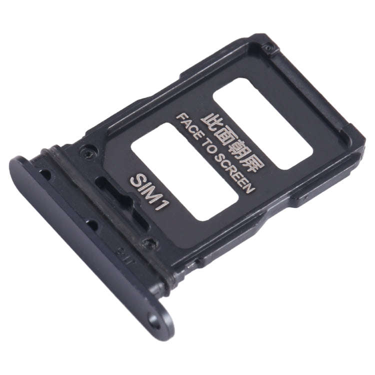 For Xiaomi Civi 1S SIM Card Tray + SIM Card Tray (Black)