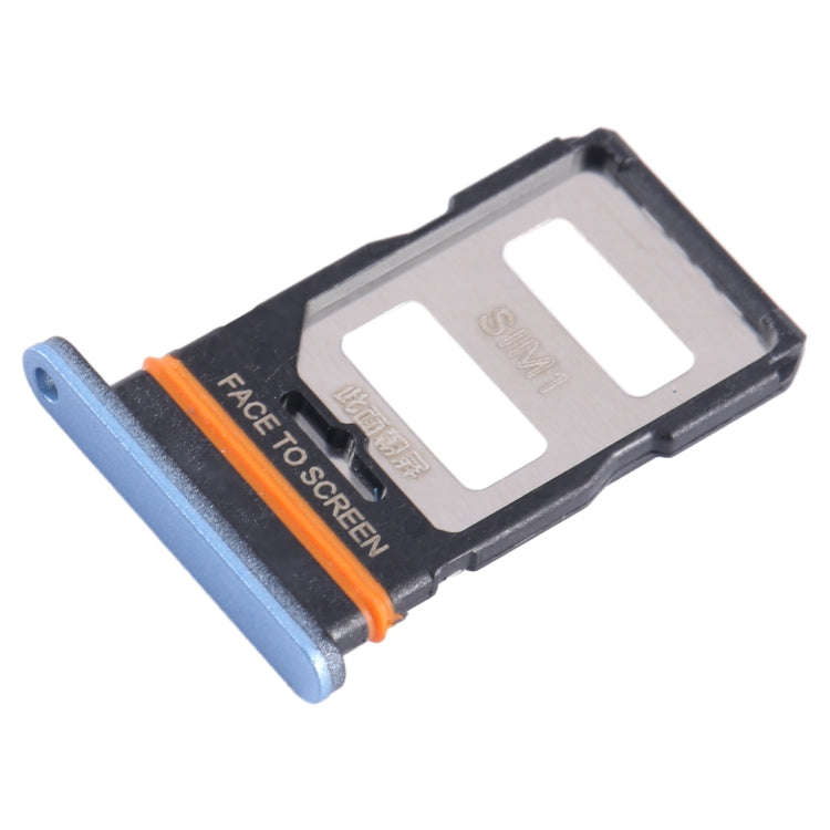 For Xiaomi Redmi Note 12 Pro+ 5G SIM Card Tray + SIM Card Tray (Blue)