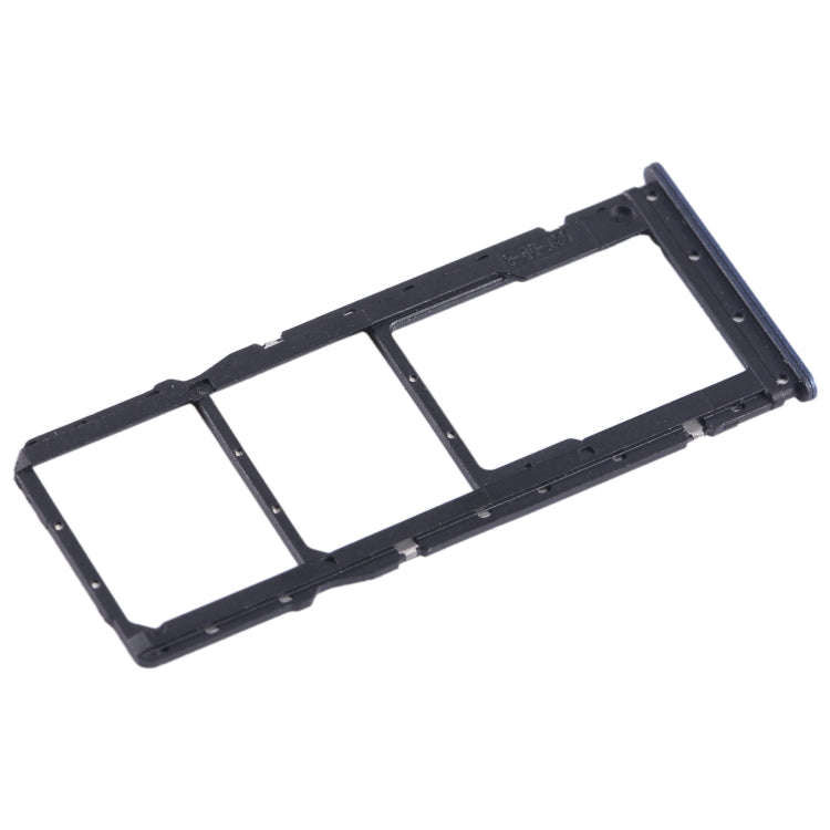 For Xiaomi Redmi 12C SIM Card Tray + SIM Card Tray + Micro SD Card Tray (Blue)
