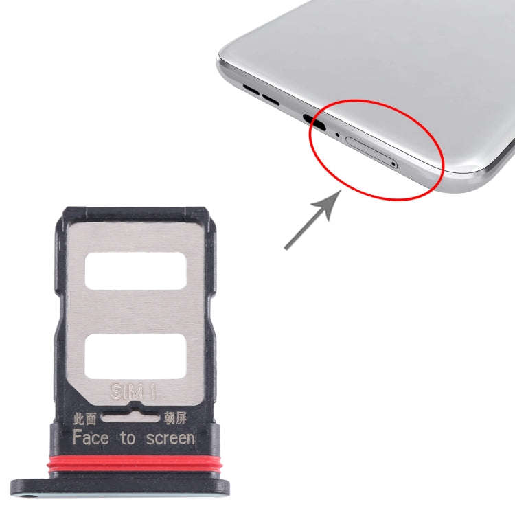 For Xiaomi Redmi K60e SIM Card Tray + SIM Card Tray (Green)