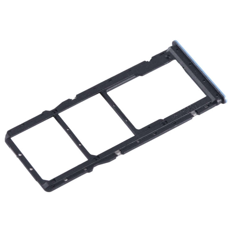 For Xiaomi Redmi Note 12s SIM Card Tray + SIM Card Tray + Micro SD Card Tray (Blue)