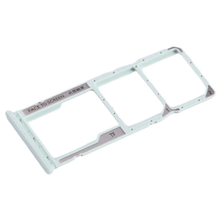 For Xiaomi Poco  C51 SIM Card Tray + SIM Card Tray + Micro SD Card Tray (Green)