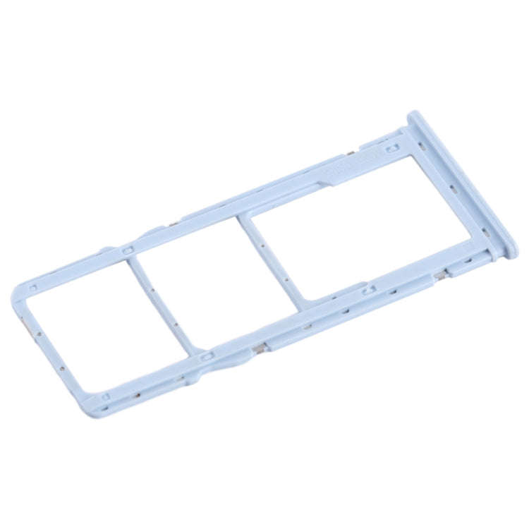 For Xiaomi Poco  C51 SIM Card Tray + SIM Card Tray + Micro SD Card Tray (Blue)