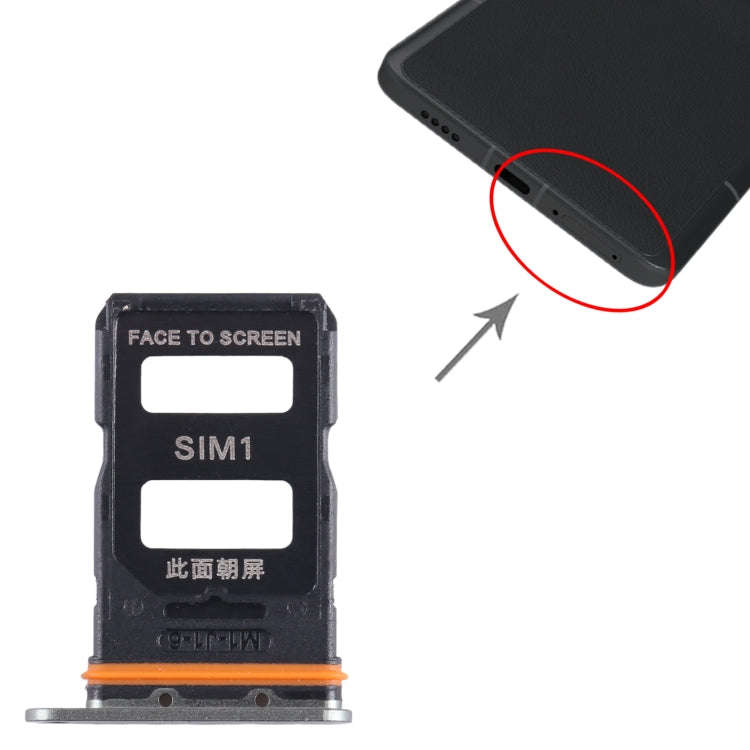 For Xiaomi 13 Ultra SIM Card Tray + SIM Card Tray (Green)