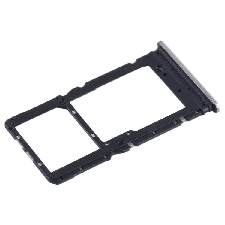 For Xiaomi Redmi 12 4G SIM Card Tray + SIM Card Tray / Micro SD Card Tray (Silver)