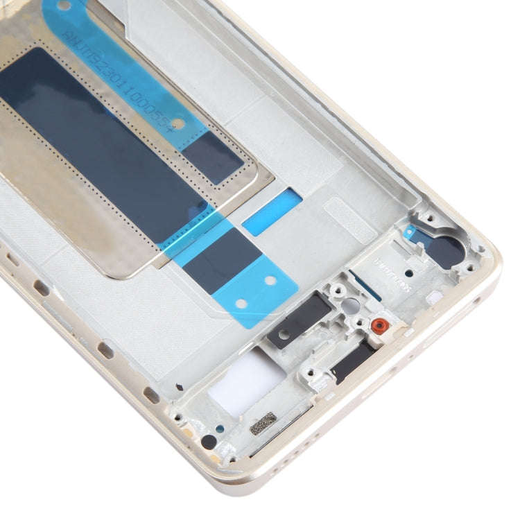 For Xiaomi Civi 3 Original Front Housing LCD Frame Bezel Plate (Gold)