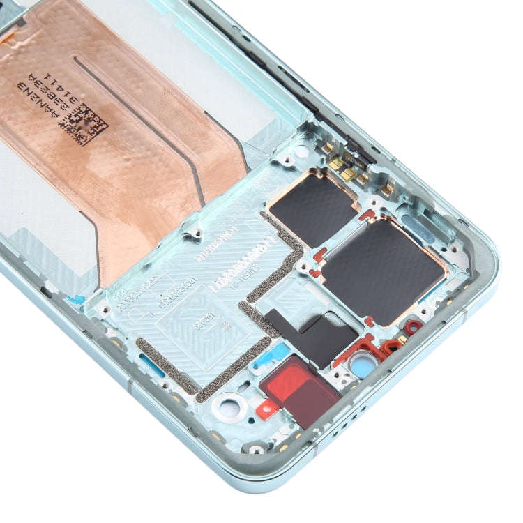 For Xiaomi 14 Pro Original Front Housing LCD Frame Bezel Plate (Green)