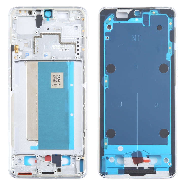 For Xiaomi Redmi K70 Original Front Housing LCD Frame Bezel Plate (Silver)