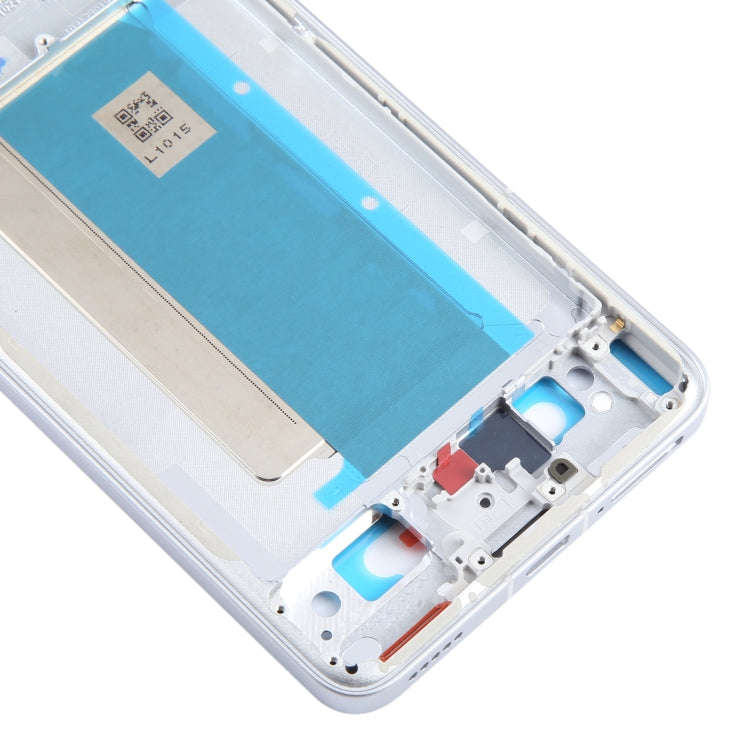 For Xiaomi Redmi K70 Original Front Housing LCD Frame Bezel Plate (Silver)