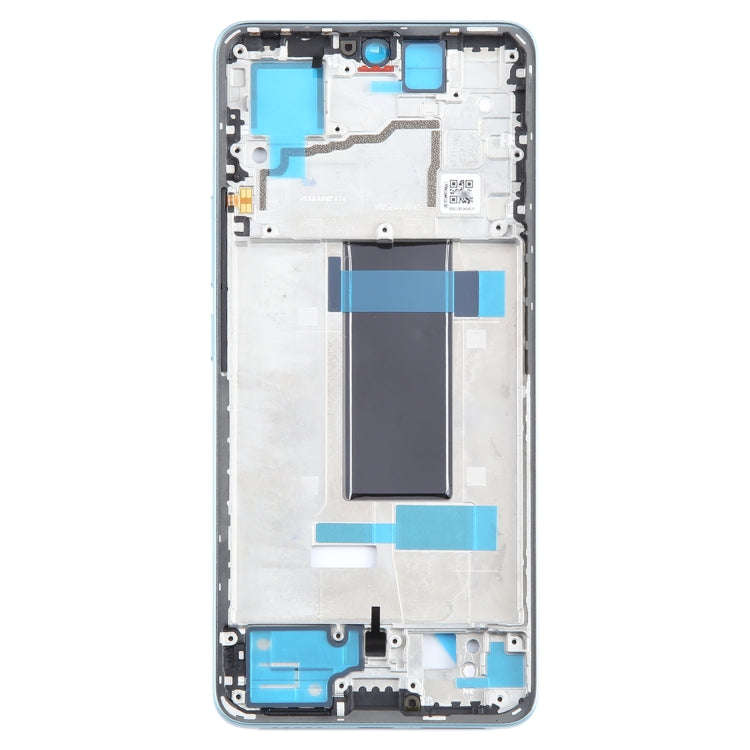 For Xiaomi Redmi Note 13 Pro 5G Original Front Housing LCD Frame Bezel Plate (Blue)