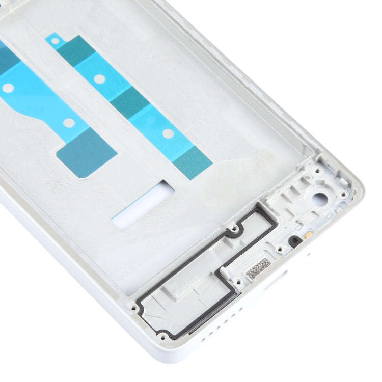 For Xiaomi Redmi Note 13 5G Original Front Housing LCD Frame Bezel Plate (White)