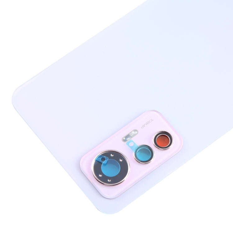 For Xiaomi 12 Lite Original Battery Back Cover(Purple)