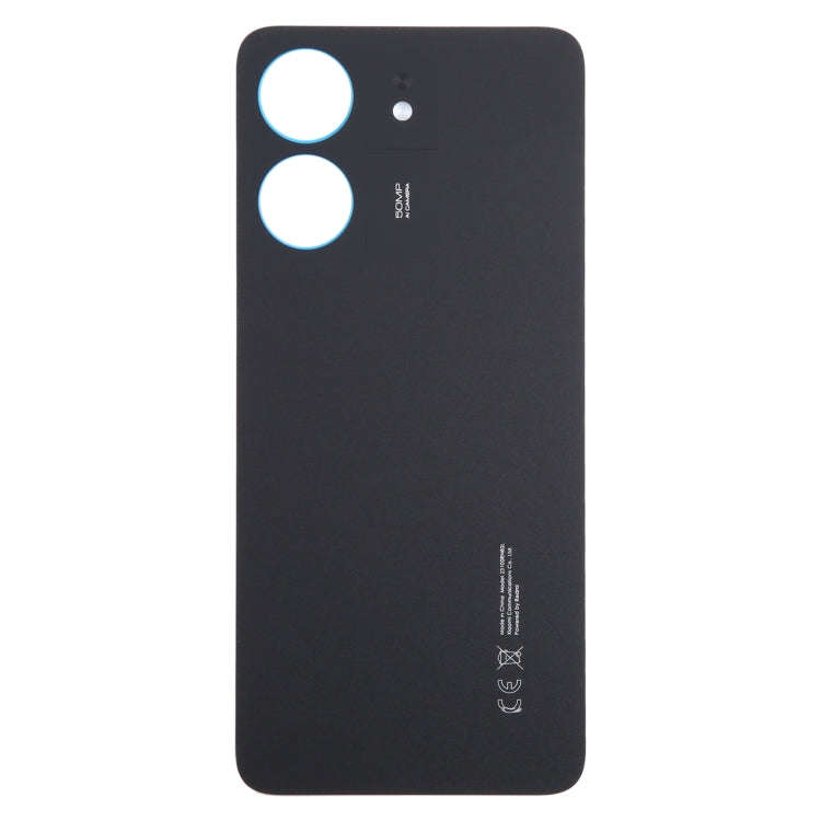 For Xiaomi Redmi 13C Original Battery Back Cover(Black)