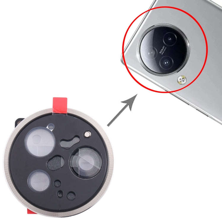 For Xiaomi Civi 3 Camera Lens Cover (Gold)