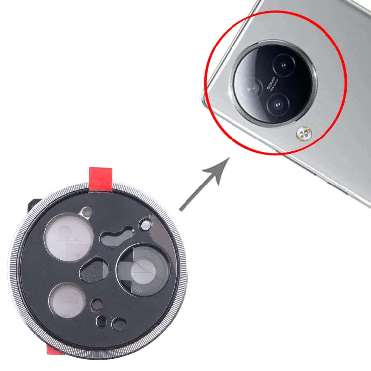 For Xiaomi Civi 3 Camera Lens Cover (Silver)