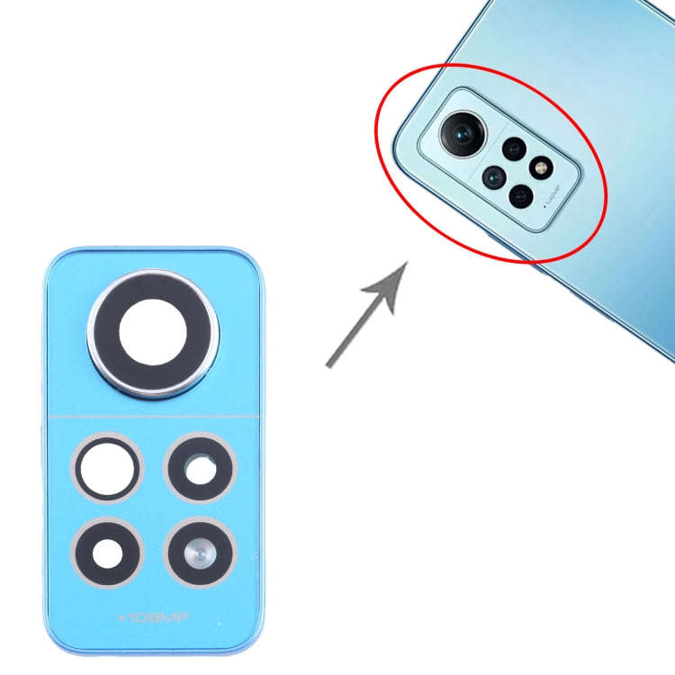 For Xiaomi Redmi Note 12 Pro 4G Camera Lens Cover (Blue)