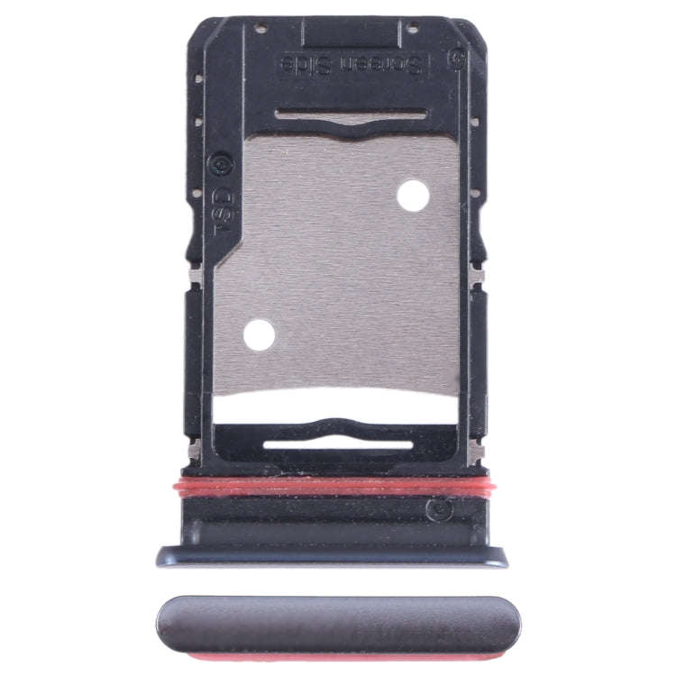 For Infinix Note 11 Pro X697 SIM Card Tray + SIM Card Tray + Micro SD Card Tray (Silver)