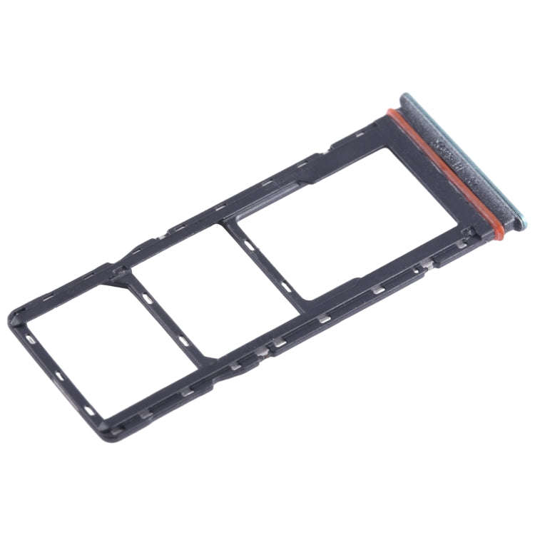 For Infinix Note 11i SIM Card Tray + SIM Card Tray + Micro SD Card Tray (Green)