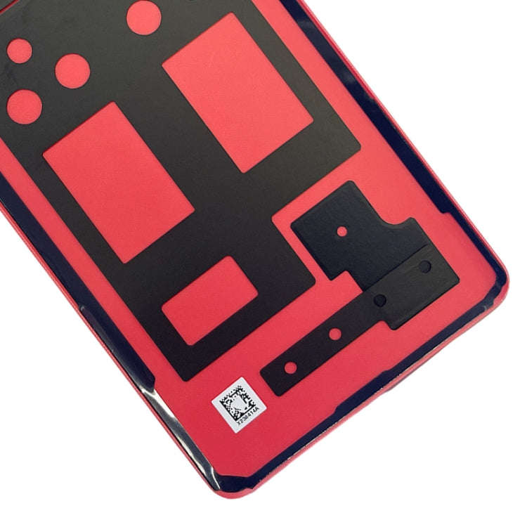 For OnePlus 11R CPH2487 Battery Leather Back Cover(Red)