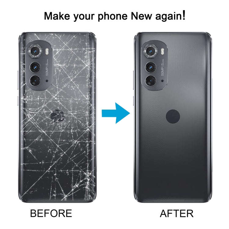 For Motorola Edge 2022 Original Battery Back Cover(Black)