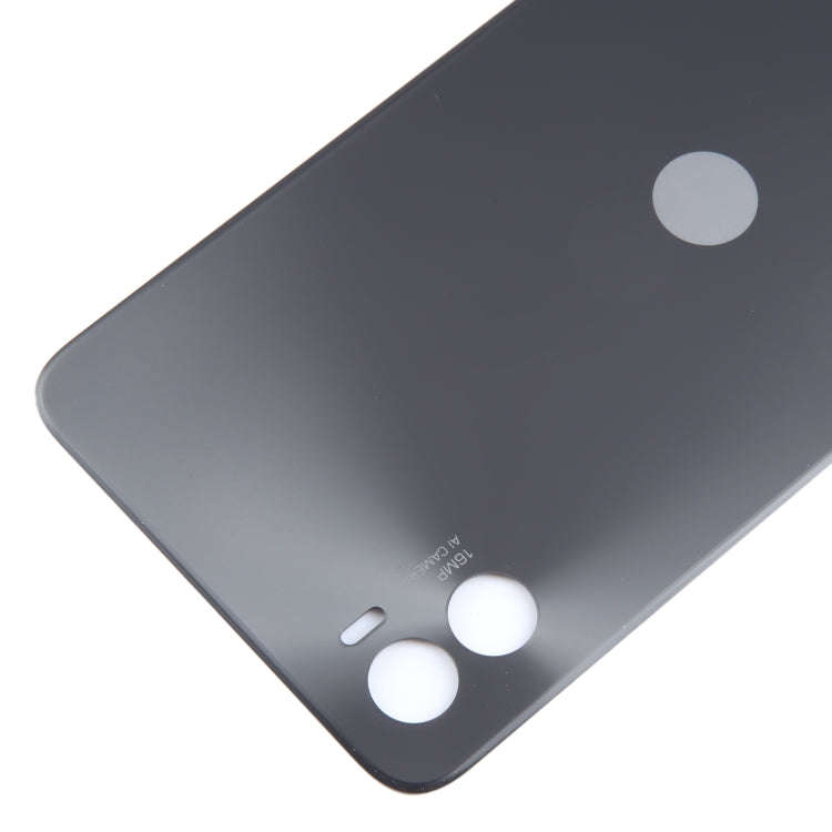 For Motorola Moto E22s Original Battery Back Cover(Black)