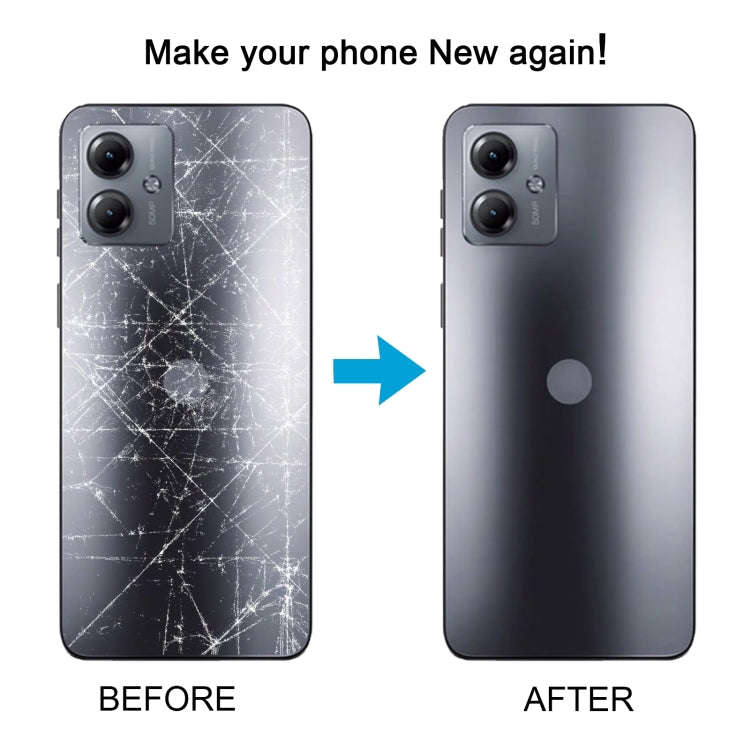 For Motorola Moto G14 Original Battery Back Cover(Black)