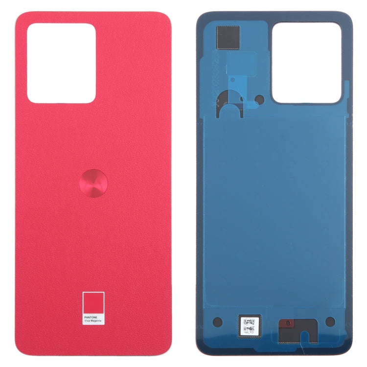 For Motorola Moto G84 Original Battery Back Cover(Red)