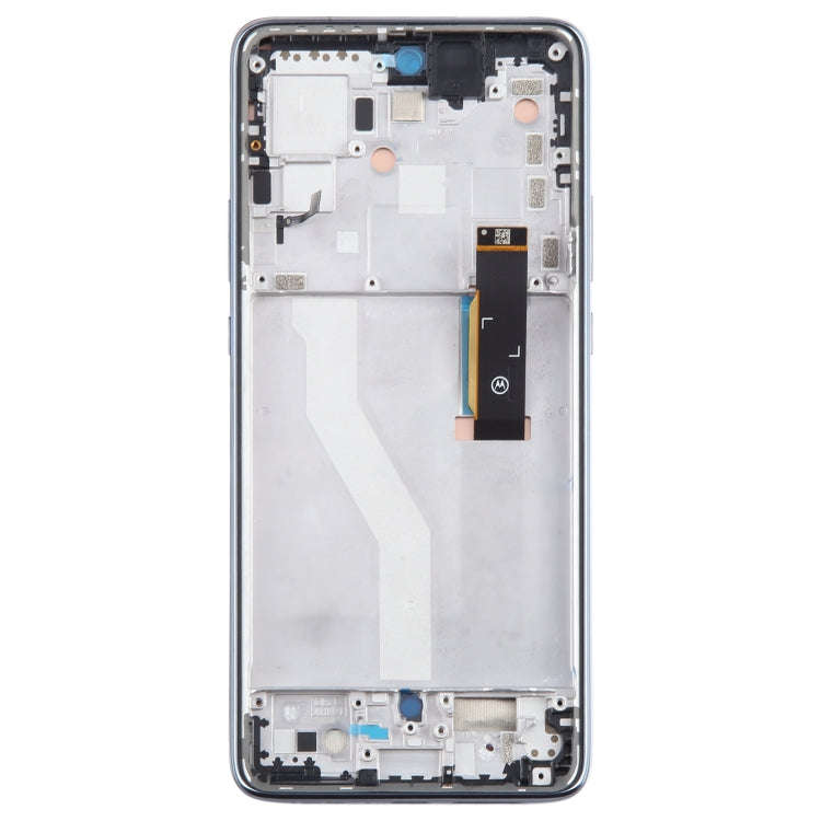 For Motorola Edge 2022 OEM LCD Screen Digitizer Full Assembly with Frame (Black)
